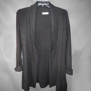 Long Black Sweater Shrug